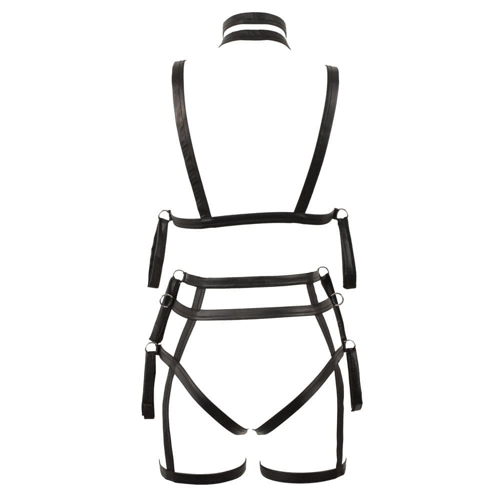 2 Piece Matt Look Bondage Set - Sale