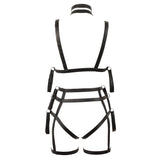 2 Piece Matt Look Bondage Set - Sale