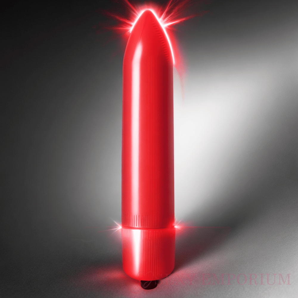 Puissant vibromasseur Bullet 10 vitesses rouge