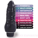 3-10 Inch Dildo Rabbit Vibrator Realistic Clit G-spot Massager Sex Toy for Women - G-spot - Original Sexy Emporium United Kingdom