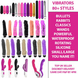 3-10 Inch Dildo Rabbit Vibrator Realistic Clit G-spot Massager Sex Toy for Women - G-spot - Original Sexy Emporium United Kingdom