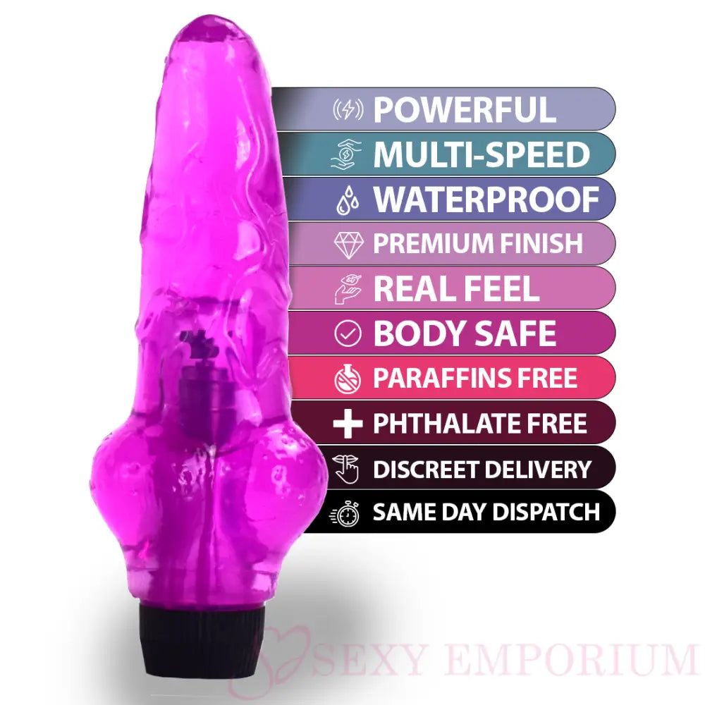 3-10 Inch Dildo Rabbit Vibrator Realistic Clit G-spot Massager Sex Toy for Women - G-spot - Original Sexy Emporium United Kingdom