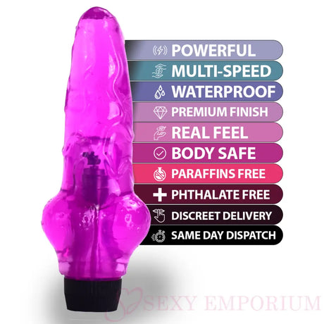 3-10 Inch Dildo Rabbit Vibrator Realistic Clit G-spot Massager Sex Toy for Women - G-spot - Original Sexy Emporium – our Exclusive