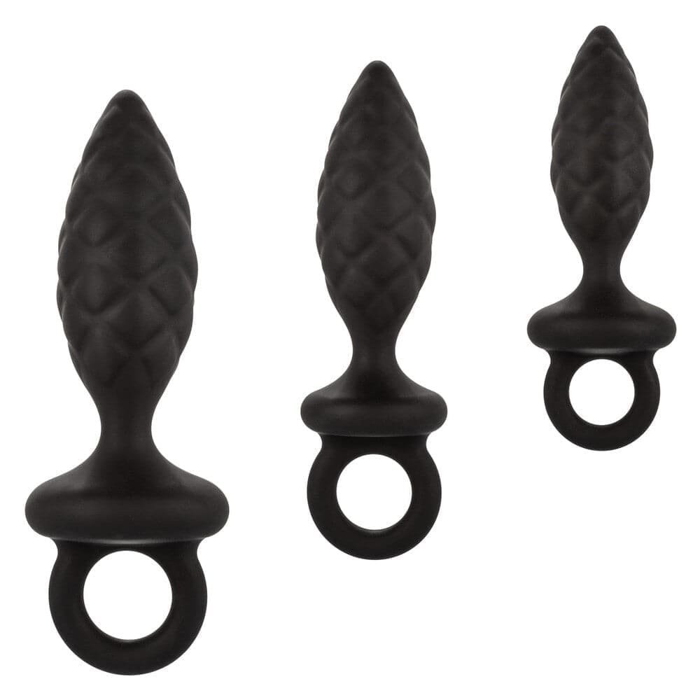 3 Piece Silicone Anal Probe Kit - Save 30% - Dildo