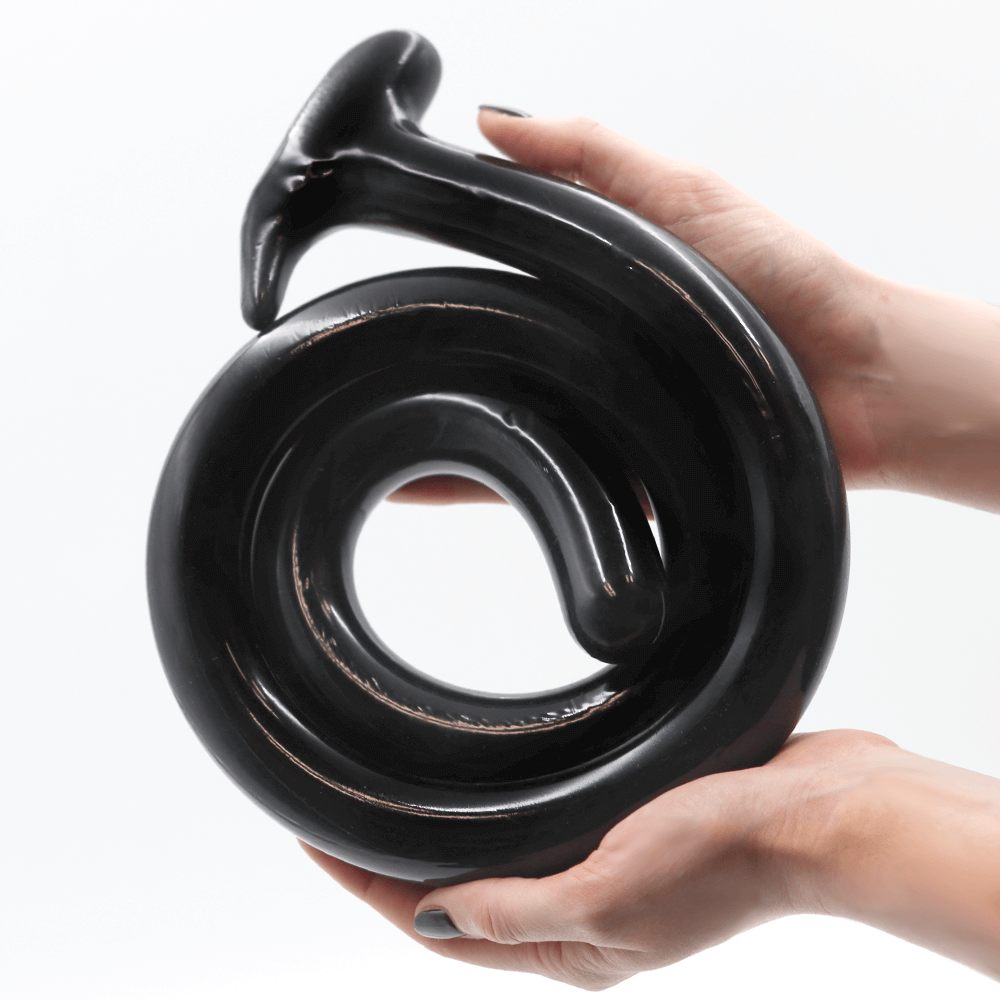 39 Inch - 1 Metre - 100cm - the Anal Anaconda Extreme Big Black Dildo - Sex Toy - Save 20%