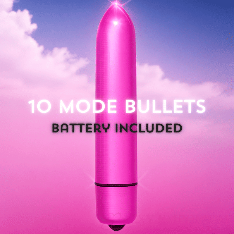 Kraftfull 10 hastighetskula vibrator varm rosa