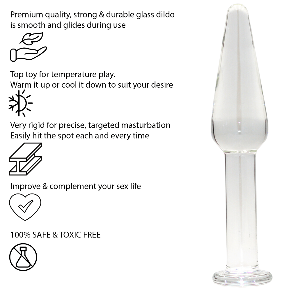 Anal Starter XS Glass Butt Plug