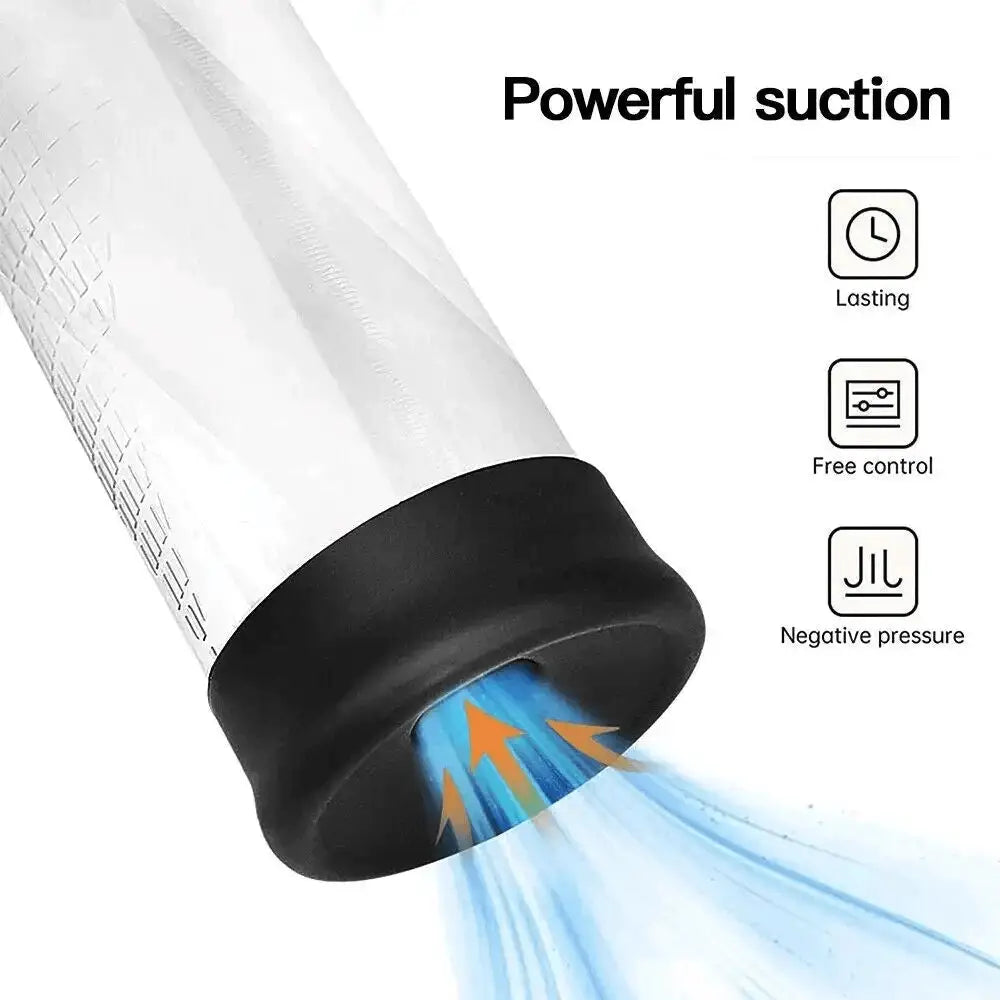 4 Suction Mode Vacuum Electric Penis Pump Male Ed Enhancement Enlarger Rechargeable - Sale United Kingdom Stoke-on-trent