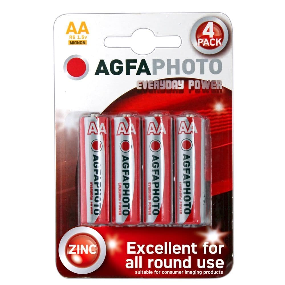 4 x AA -batterijen