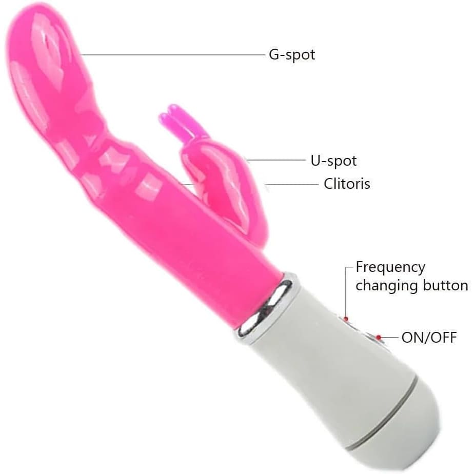Vibrating Rabbit Vibrator Sex Toy for Women 10 Speed/mode Multi-speed - Vibrators - Save 25%