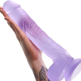 The Hung Monster Dildo – 11 Inch Purple - Sex Toys - Save 20% - Huge Thick Toy