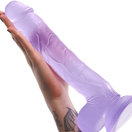 The Hung Monster Dildo – 11 Inch Purple - Dildos - Save 25% - Huge Thick Sex Toy