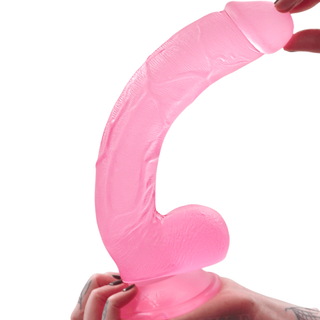The Hung Monster Dildo – 11 Inch Pink - Dildos - Save 25% - Huge Thick Sex Toy