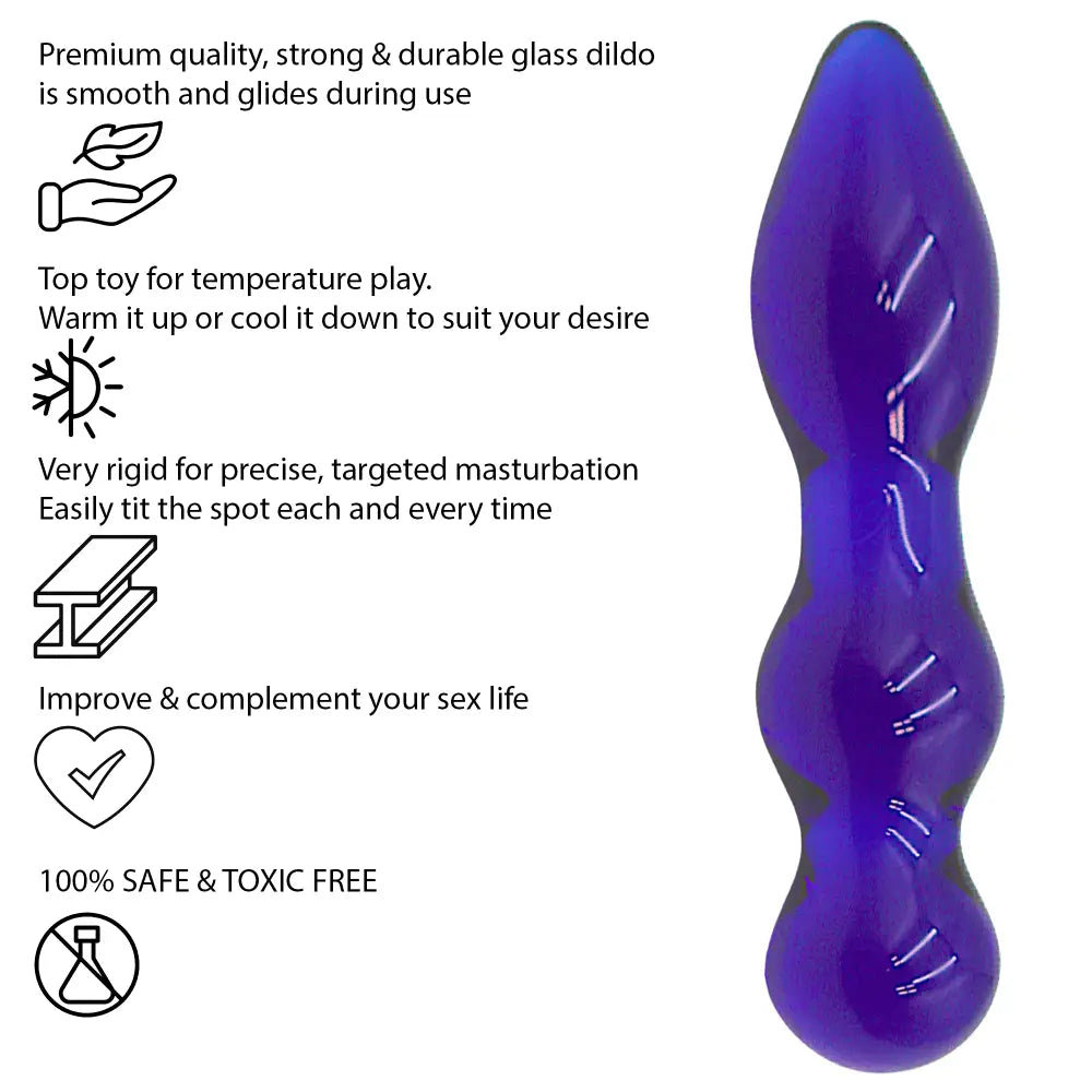 5.2 Inch Ribbed Dildo - Dildos - Save 20% - Fast Shipping - United Kingdom Stoke-on-trent