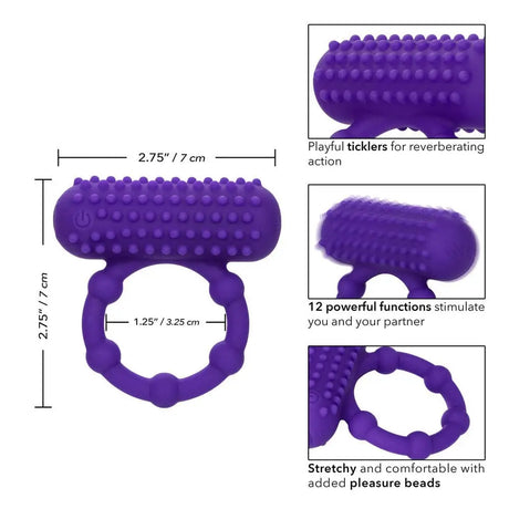 5 Bead Maximus Rechargeable Cock Ring - Save 30% - Fast Shipping - Sale United Kingdom Stoke-on-trent