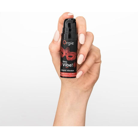 Orgie Sexy Vibe! Hot Liquid Vibrator 15ml - Save 10% - Sale