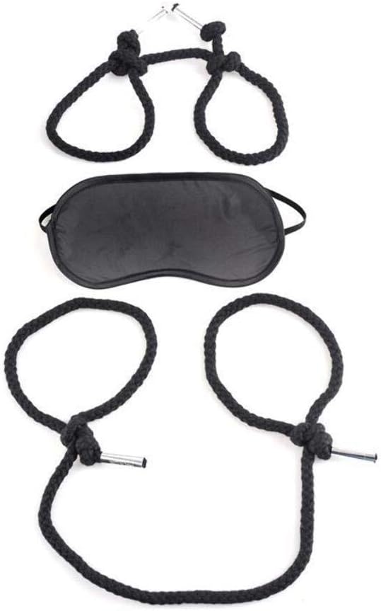 Pipedream Fetish Fantasy Silk Rope Bondage Set - Black - Save 35% - Sale United Kingdom Stoke-on-trent