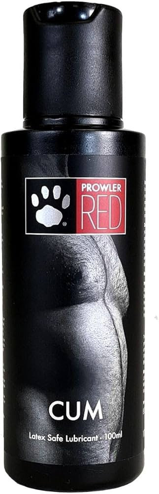 PROWLER RED CUM SPUNK LUBE Water Based Condom Safe Anal Vaginal Resembles Spunk