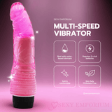 Roz vibrator cu mai multe viteze de 6,5 inci
