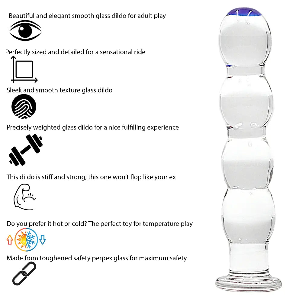 6.1 Inch Bubble Ribbed Dildo - Dildos - Save 15% - Fast Shipping - United Kingdom Stoke-on-trent