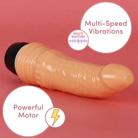 6.5 Inch Multi-speed Vibrator White - Save 25% - Multi-speed - Fast Shipping - United Kingdom Stoke-on-trent