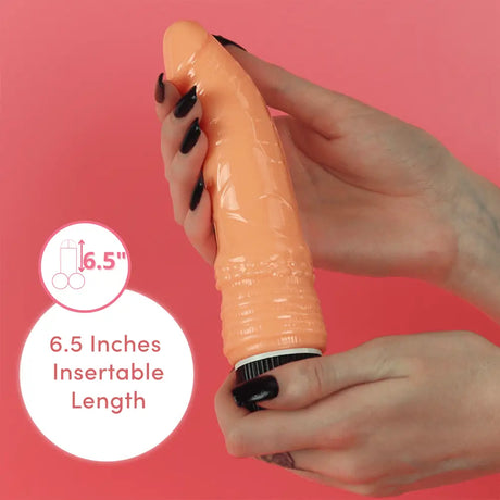 6.5 Inch Multi-speed Vibrator White - Save 25% - Multi-speed - Fast Shipping - United Kingdom Stoke-on-trent