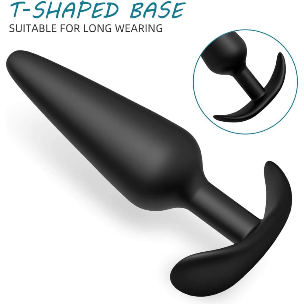 3pc Ass Anal Training Kit Silicone Butt Plug Adult Sex Toy for Beginner - Save 40% - Dildo