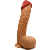 11.6 Inch Suction Cup Dildo Sex Toy Xl Brown - Save 20%