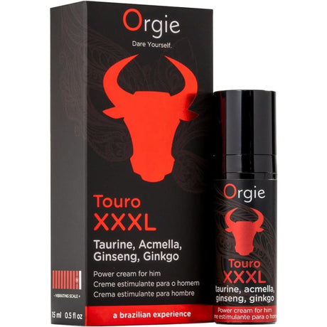 Orgie Touro Xxxl Taurine Power Cream 15ml - Save 15% - Sale
