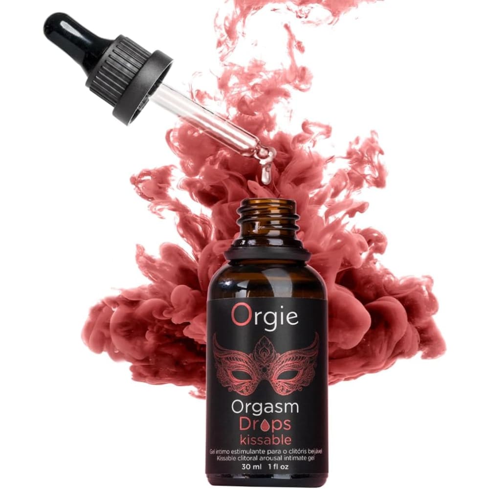 Orgie Orgasm Drops Kissable Intimate Gel Clitoral Arousal Warming for Her 30ml - Save 20% - Sale