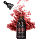 Orgie Orgasm Drops Kissable Intimate Gel Clitoral Arousal Warming for Her 30ml - Save 20% - Sale