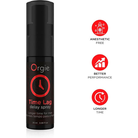 Orgie Time Lag Delay Spray 25ml - Save 20% - Sale