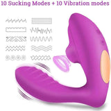 Sucking Tongue Vibrator 10 Speed/mode - Suction Vibrators - Save 20%