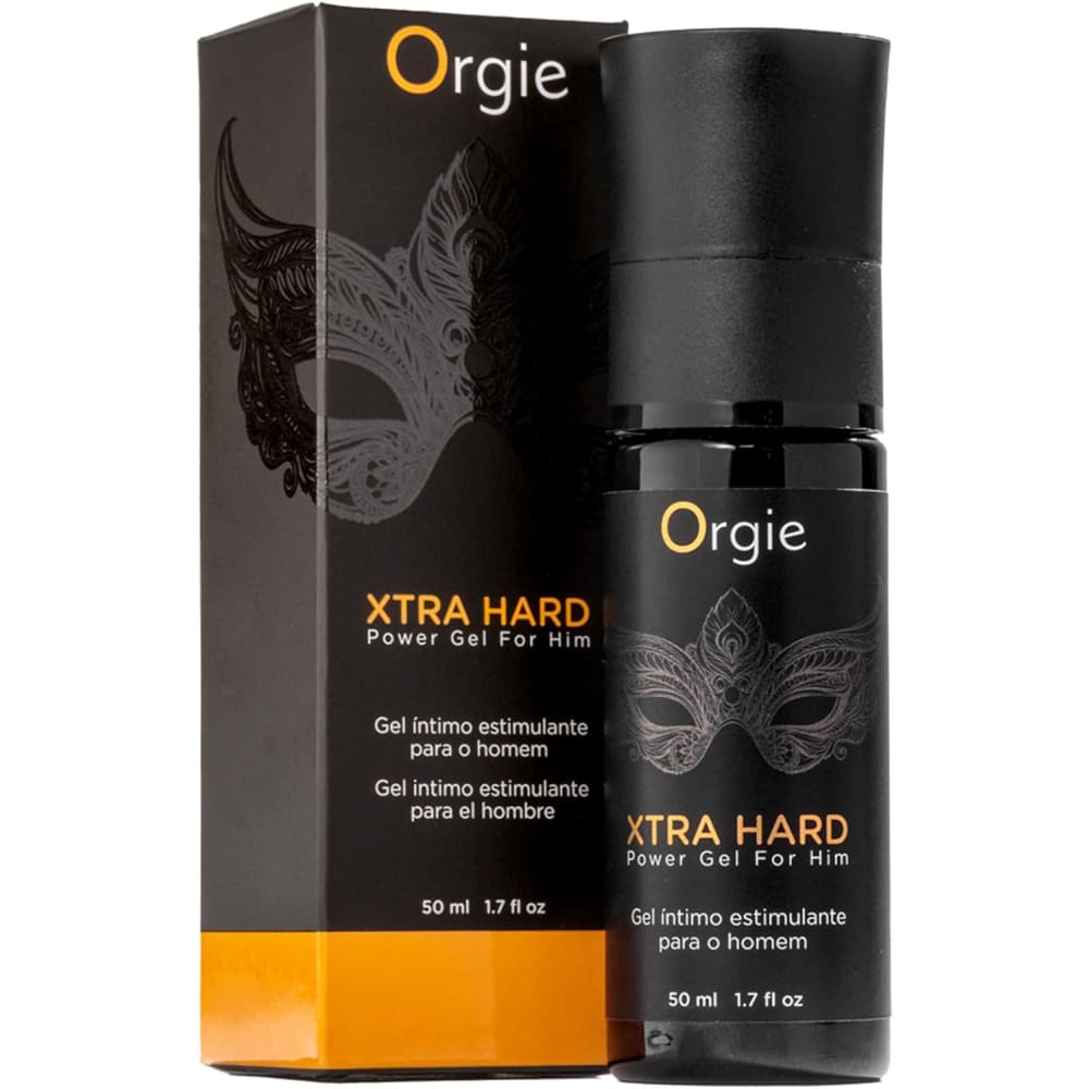 Orgie Xtra Hard Power Gel for Him Increased Arousal & Harder Longer Erection - Save 25% - Sale