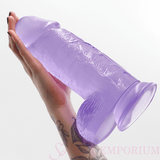 Satan 2 - 9.89 Inch Circumference Dildo Purple