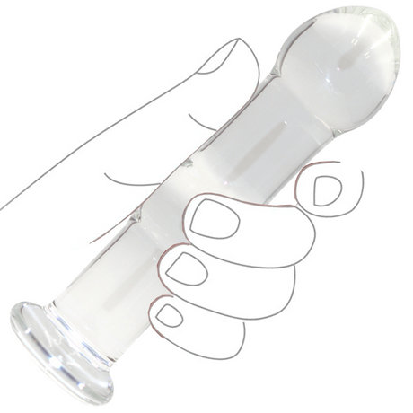 Glass Anal Dildo Butt Plug