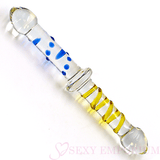 9.25 Inch Double Ended Glass Dildo