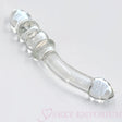 7.5 Inch Curved Ribbed Glass Dildo - Sex Toy - Save 25% - Fast Shipping - United Kingdom Stoke-on-trent