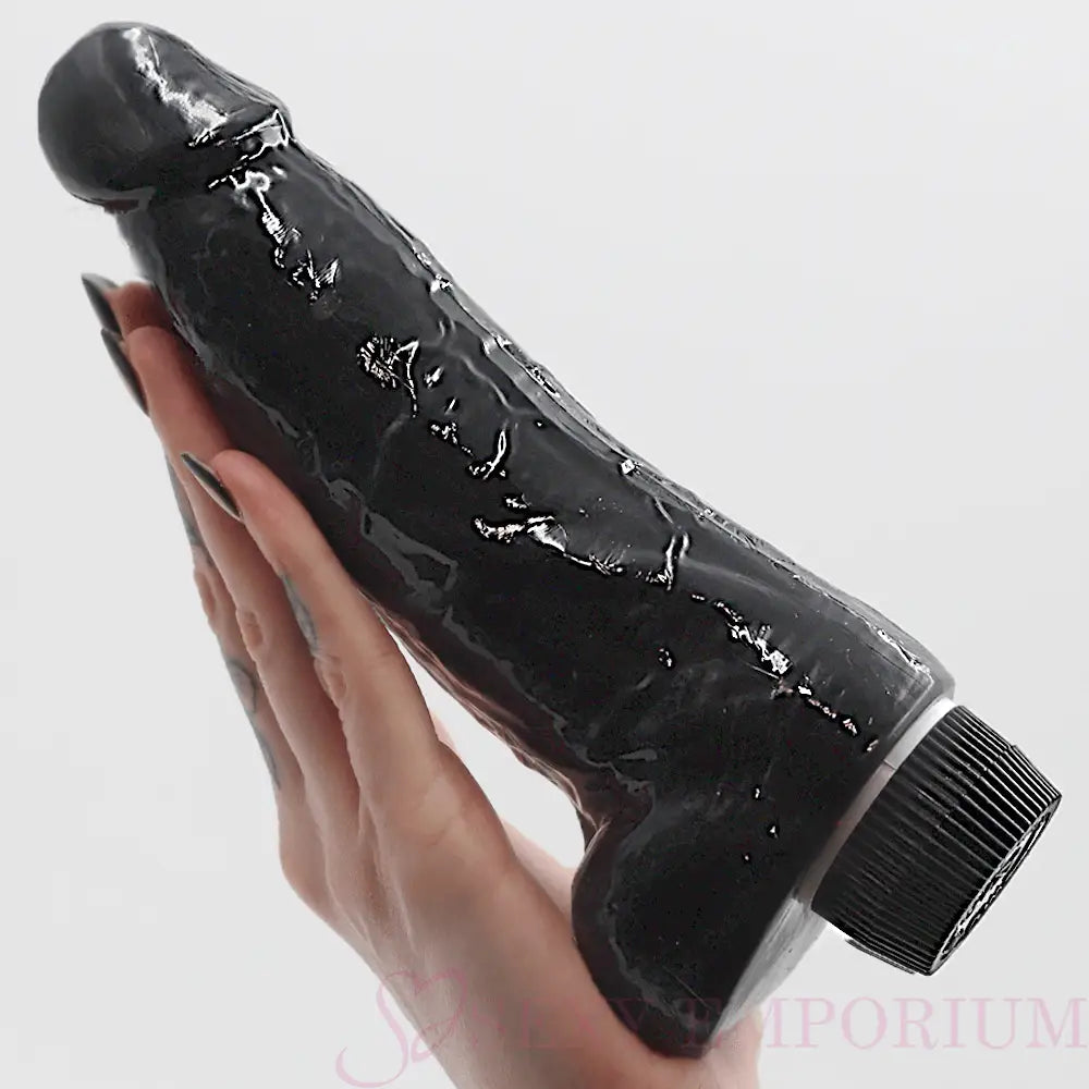 7.5 Inch Lifelike Vibrator Black - Save 25% - Fast Shipping - United Kingdom Stoke-on-trent