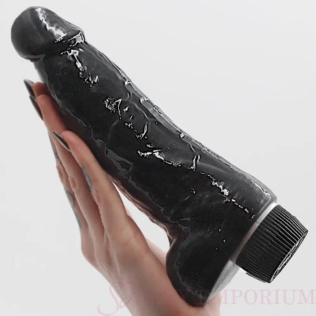 7.5 Inch Lifelike Vibrator Black - Save 25% - Fast Shipping - United Kingdom Stoke-on-trent