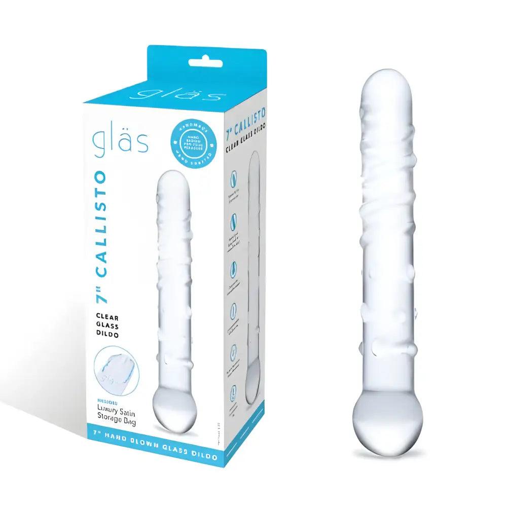 7 Inch Clear Glass Dildo - Save 25% - Fast Shipping - United Kingdom Stoke-on-trent
