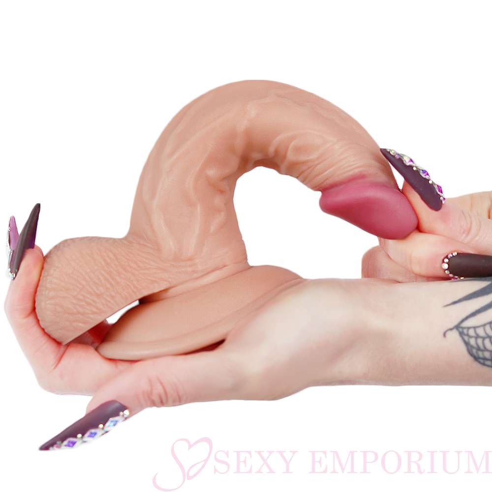 7 Inch Curved Realistic Dildo
