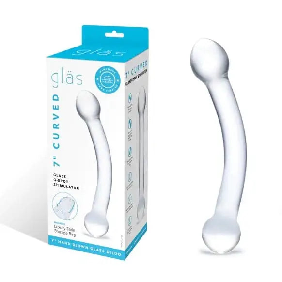 7 Inch G-spot Glass Dildo - Save 25% - G-spot - Fast Shipping - United Kingdom Stoke-on-trent