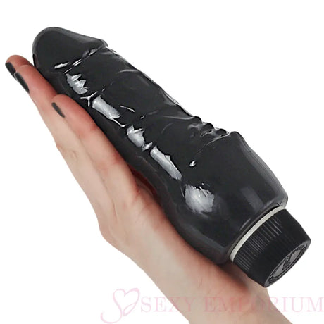 7 Inch Hercules Vibrator Black - Save 25% - Fast Shipping - United Kingdom Stoke-on-trent