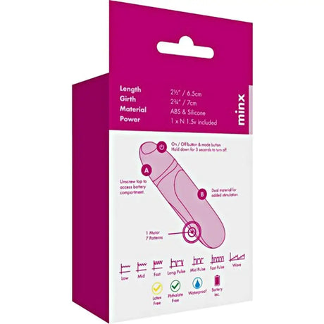 7 Mode Simplicity Bullet Vibrator Anal or Vaginal Sex Toy Multi Speed Vibrating for Women Men Couples Adult Massager - Original Sexy