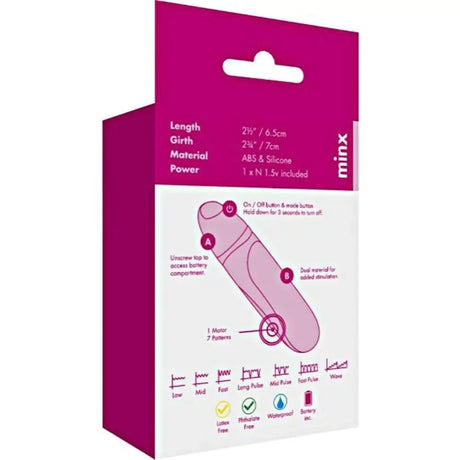 7 Mode Simplicity Bullet Vibrator Anal or Vaginal Sex Toy Multi Speed Vibrating for Women Men Couples Adult Massager - Original Sexy