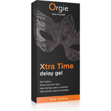 Orgie Xtra Time Delay Gel 15ml - Save 20% - Sale