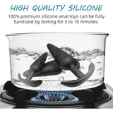3pc Ass Anal Training Kit Silicone Butt Plug Adult Sex Toy for Beginner - Save 40% - Dildo