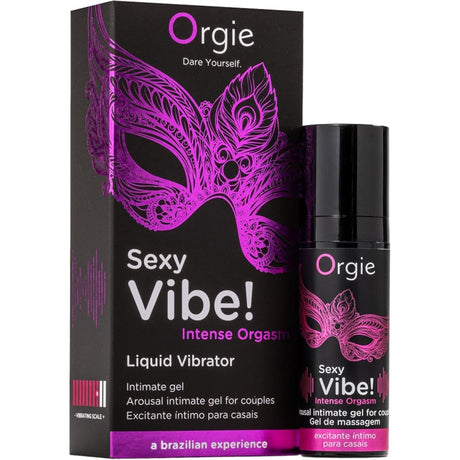 Orgie Sexy Vibe! Intense Orgasm Liquid Vibrator 15ml - Save 15% - Sale