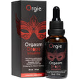 Orgie Orgasm Drops Kissable Intimate Gel Clitoral Arousal Warming for Her 30ml - Save 20% - Sale